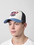 Бейсболка STETSON арт. 7741194 TRUCKER CAP GAMING JOYSTICK (кремовый / голубой)